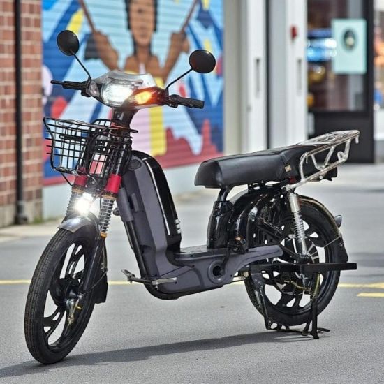 صورة دباب سكوتر كهربائي بتصميم كلاسيكي 60 فولت